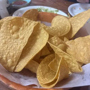 Free Chips &amp; Queso! BEST PLACE EVER, will come again and again. I recommend the ACP and homemade tortillas.