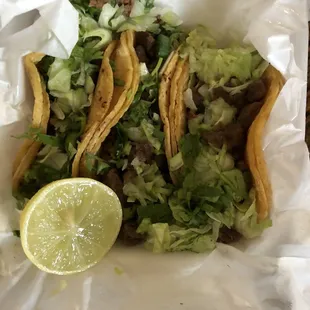 Carne Asada Tacos.