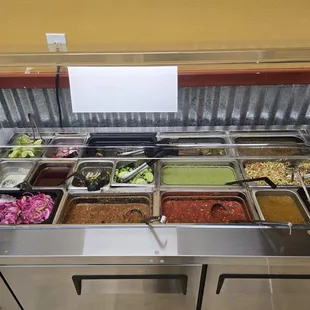 interior, salads