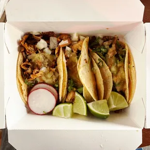 Mushroom Carnitas Tacos