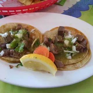 Tacos de Lengua