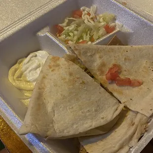 Chicken quesadilla