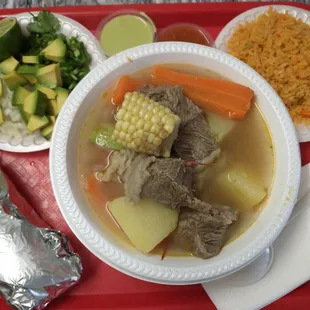 Caldos Res (Beef Soup)