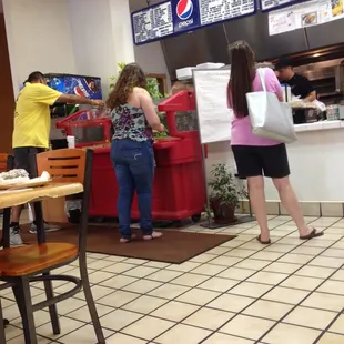 Salsa bar
