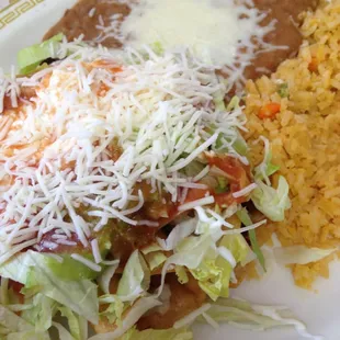 Flautas Combination Plate