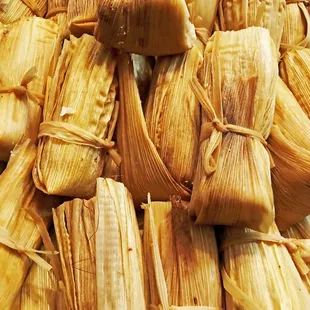 Chicken and Pork Tamales