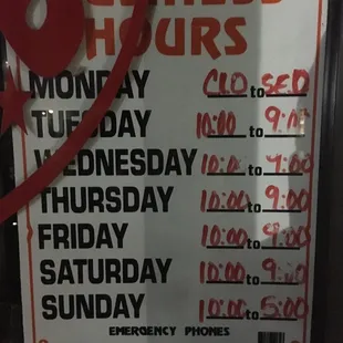 Closed so early on Sunday :(