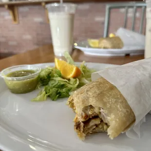 Breakfast Chorizo con Papas Burrito