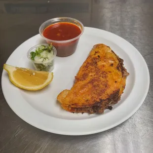 QUESABIRRIA WITH CONSOMMÉ