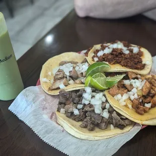 Yummy! They normally come with cilantro, but we opted for none.