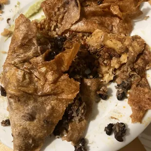 Grease-saturated everything.