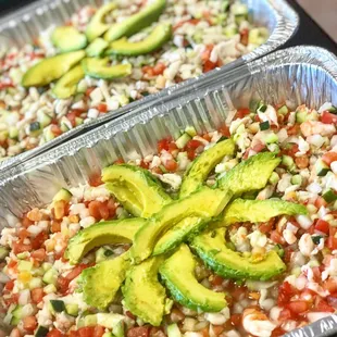 Ceviche Trays