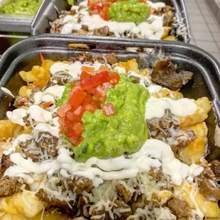 interior, nachos