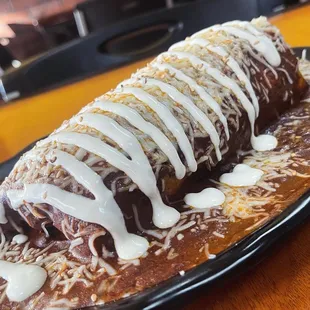 Mole Wet Burrito