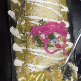 Wet Burrito Green Sauce