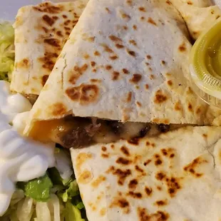 Asada quesadilla