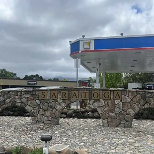 Our food truck is located in Saratoga, at the corner of the Diamond Gas, &amp; Mart. This serves as our stop N, go location.