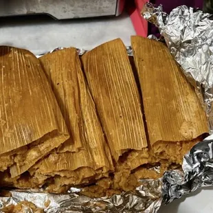 Dozen tamales Dozen of Queso Birria Tamales dozen
