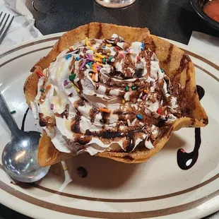 Fried ice cream
