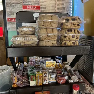 Cookies and snacks