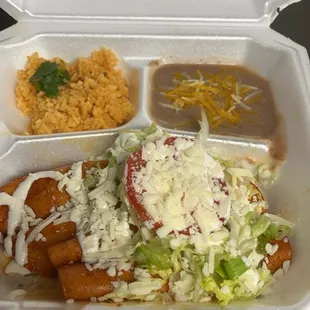 Enchiladas plate