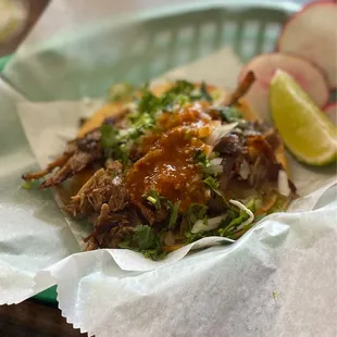 Carnitas taco