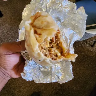 Breakfast burrito