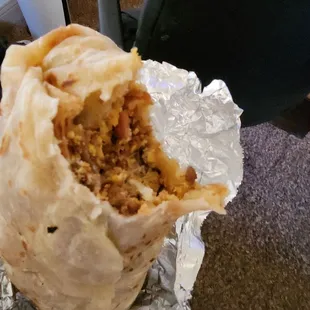 Breakfast burrito