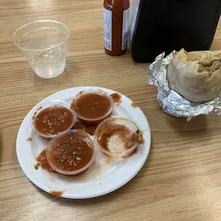 Salsas Tray