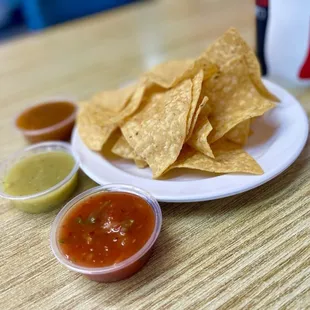 Complimentary Chips and Salsa