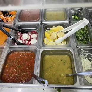 Salsa Bar