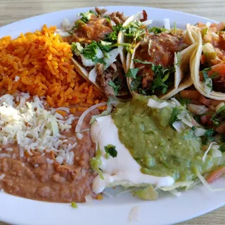 3 Tacos Plate