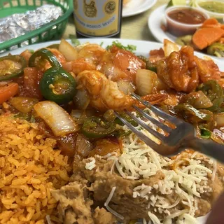 Camarones a la Diabla