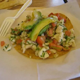 Tostada de Ceviche
