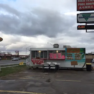 Just off Cornhusker between State Fair Drive and 33rd, in front of Drifters Pool Room &amp; Grill.
