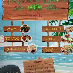 Side of food truck