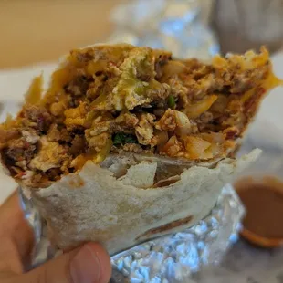 Desayuno burrito