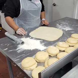 Home made tortillas...