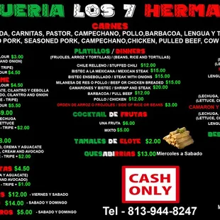 New Menu