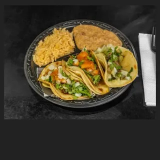 3 Taco Plate