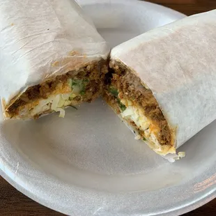 Chorizo Burrito