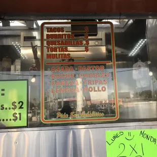 the price of the food