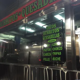 Tacos $1.25 Quesadillas &amp; Burritos $5