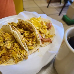 breakfast tacos