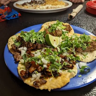 4 kinds of tacos!