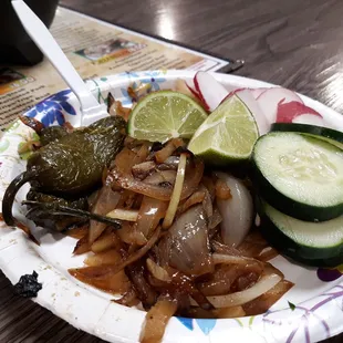 A full plate just of extras!!!