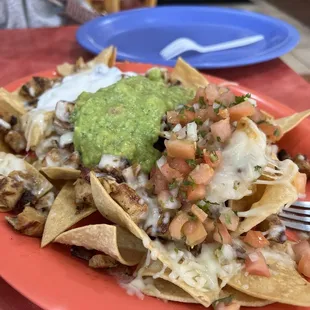 Super Nachos with Chicken