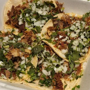 4 Carnitas Tacos