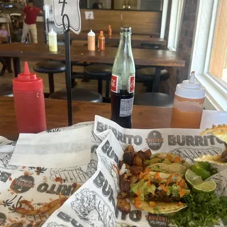 Fajita Torta and Fries