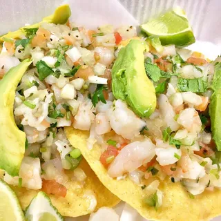 Shrimp Tostada